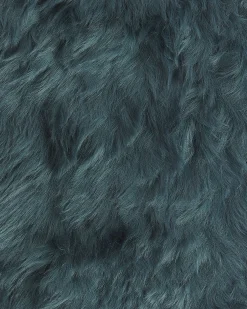 Discount Beliani Pelle di Pecora ULURU scuro 65 x 110 cm Verde