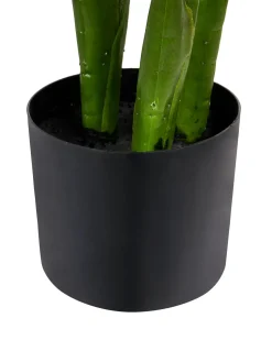 Discount Beliani Pianta artificiale ANTHURIUM 95 cm Verde Rosso Verde