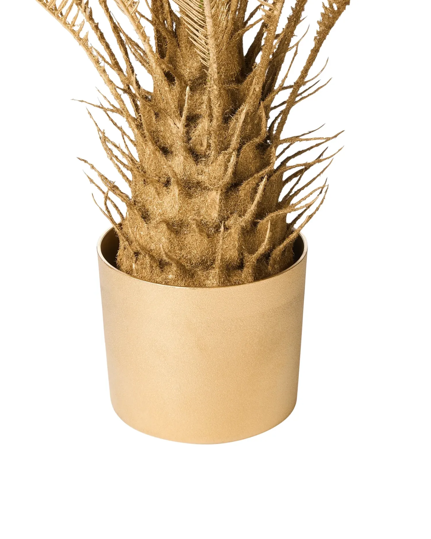 Sale Beliani Pianta artificiale ARECA PALM TREE Oro