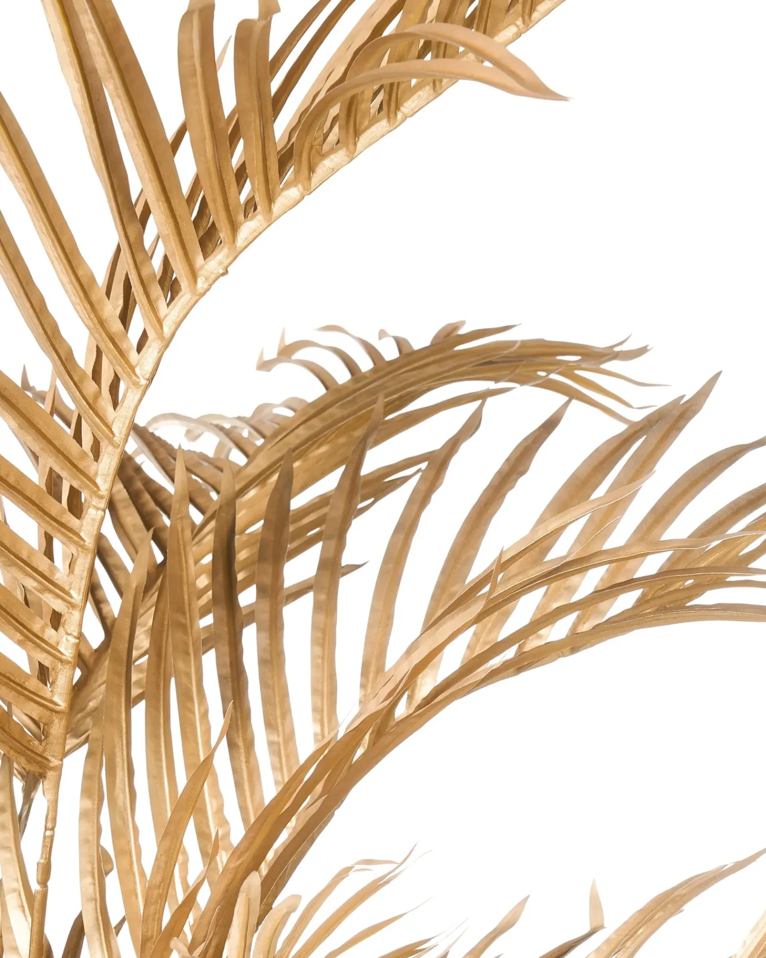 Clearance Beliani Pianta artificiale ARECA PALM Oro