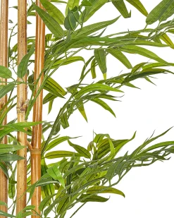 Sale Beliani Pianta artificiale BAMBOO 220 cm Verde Marrone Verde