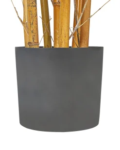 Sale Beliani Pianta artificiale BAMBOO 220 cm Verde Marrone Verde