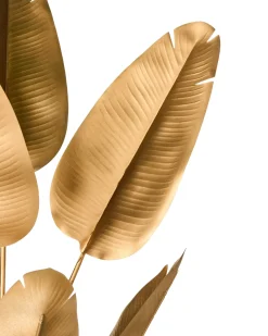 Clearance Beliani Pianta artificiale BANANA TREE Oro