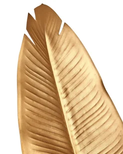New Beliani Pianta artificiale BANANA TREE Oro
