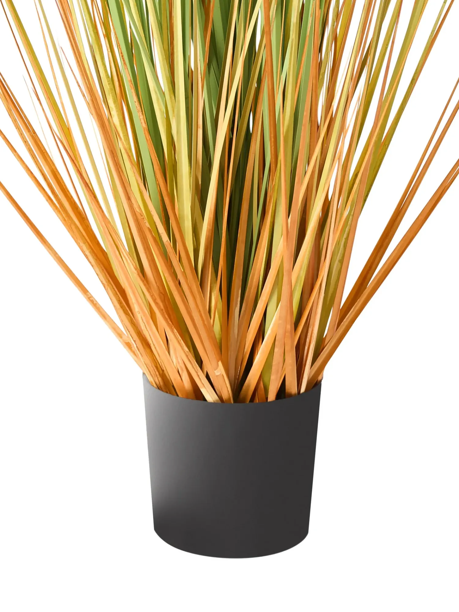 Beliani Pianta artificiale BRISTLEGRASS Verde Arancione Verde Nero