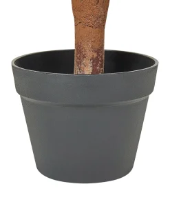 Best Beliani Pianta artificiale BUXUS BALL TREE Verde Marrone Verde Nero