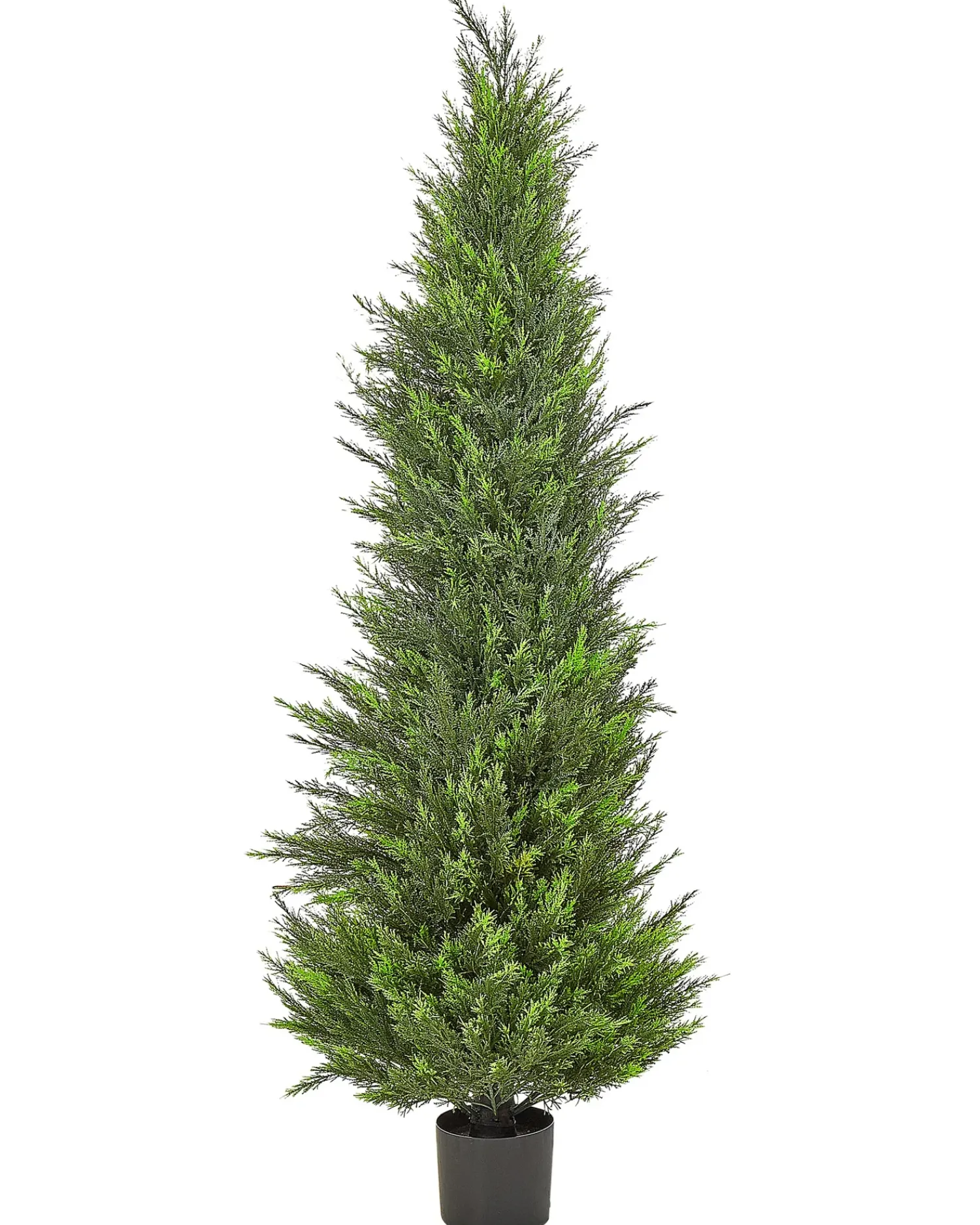 Sale Beliani Pianta artificiale CEDAR TREE Verde Marrone Verde Nero