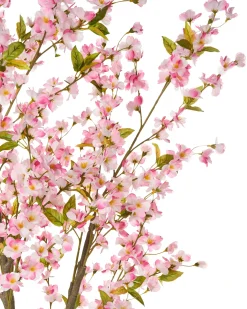 Best Beliani Pianta artificiale CHERRY TREE Rosa Nero Rosa Verde