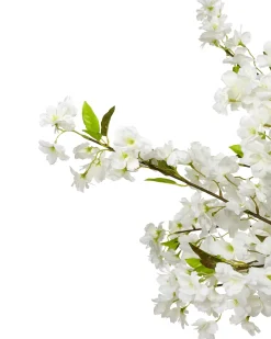 Best Beliani Pianta artificiale CHERRY TREE 180 cm Bianco Bianco Marrone