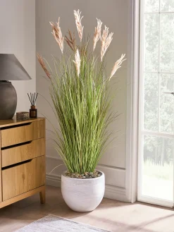 Outlet Beliani Pianta artificiale CLAW FLOWER 150 cm Verde Verde Marrone Nero