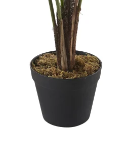 Discount Beliani Pianta artificiale DIEFFENBACHIA Verde Verde Nero