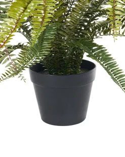 Sale Beliani Pianta artificiale FERN LEAF PLANT 105 cm Verde Nero Verde