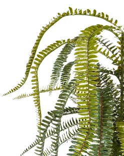 Sale Beliani Pianta artificiale FERN LEAF PLANT 105 cm Verde Nero Verde