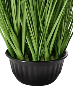 Clearance Beliani Pianta artificiale GRASS 120 cm Verde Verde Nero
