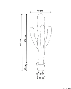 Online Beliani Pianta artificiale MAROCCO CEREUS 115 cm Verde