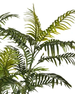 Clearance Beliani Pianta artificiale PALM TREE 180 cm Verde Verde Nero