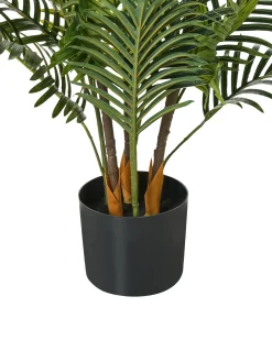 Clearance Beliani Pianta artificiale PALM TREE 180 cm Verde Verde Nero