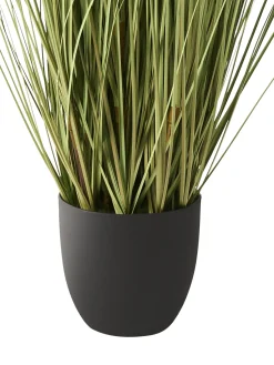 Online Beliani Pianta artificiale PAMPAS GRASS 120 cm Verde Beige Verde Nero