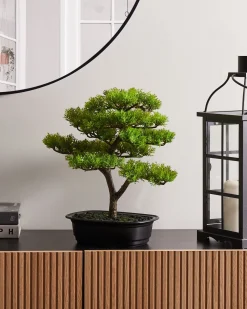 Outlet Beliani Pianta artificiale PINE Verde Verde Nero