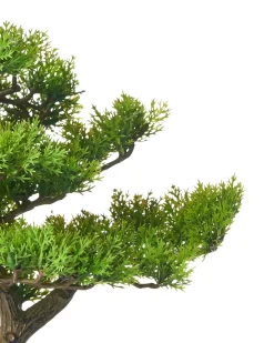 Outlet Beliani Pianta artificiale PINE Verde Verde Nero