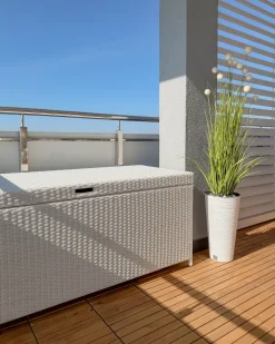 Best Beliani Pianta artificiale POMPOM GRASS 120 cm Verde Verde Nero Rosa