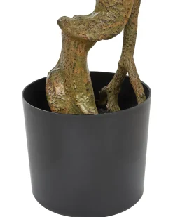 Discount Beliani Pianta artificiale RUSCUS TREE 166 cm Verde Nero Verde