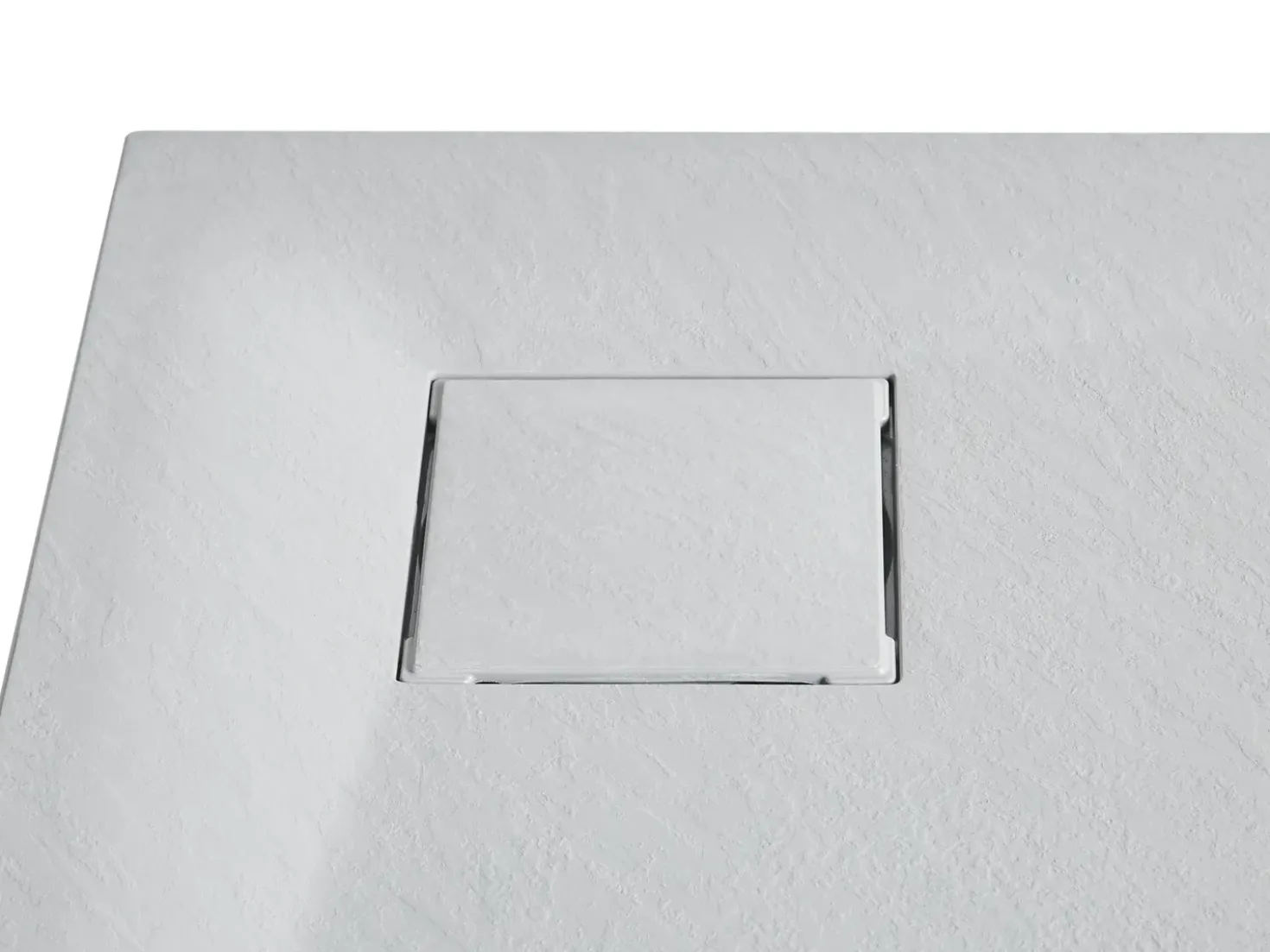 Piatto doccia PARON 80 x 80 x 3 cm Grigio