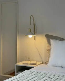 Clearance Beliani Piumone BERE Cotone 220 x 240 cm sporco Bianco