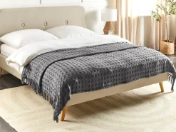 Hot Beliani Piumone BERE Cotone scuro Grigio