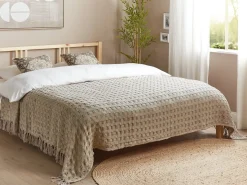 Sale Beliani Piumone BERE Cotone Tortora Grigio
