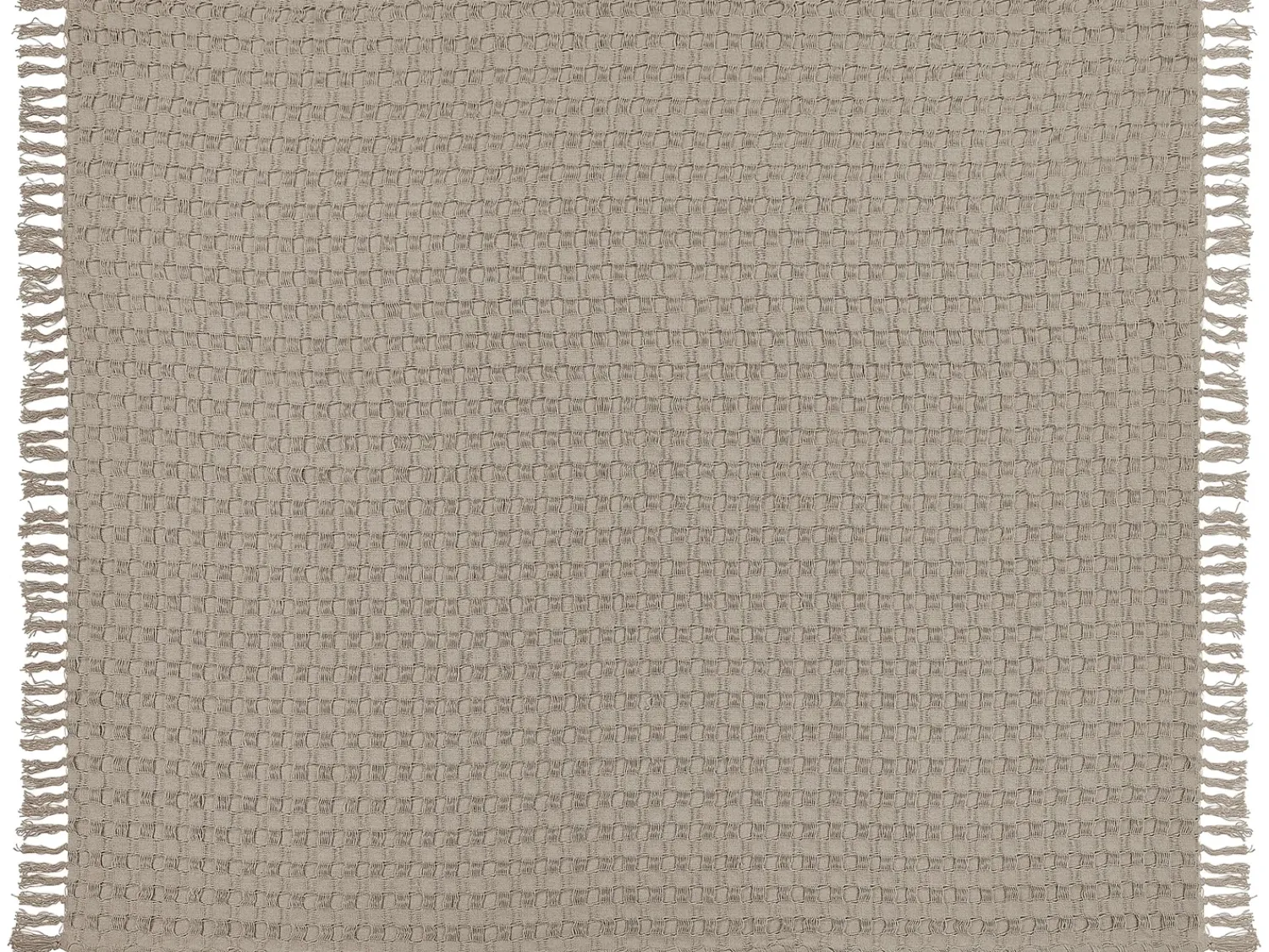 Sale Beliani Piumone BERE Cotone Tortora Grigio