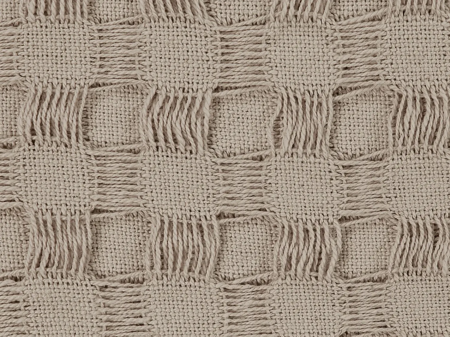 Sale Beliani Piumone BERE Cotone Tortora Grigio
