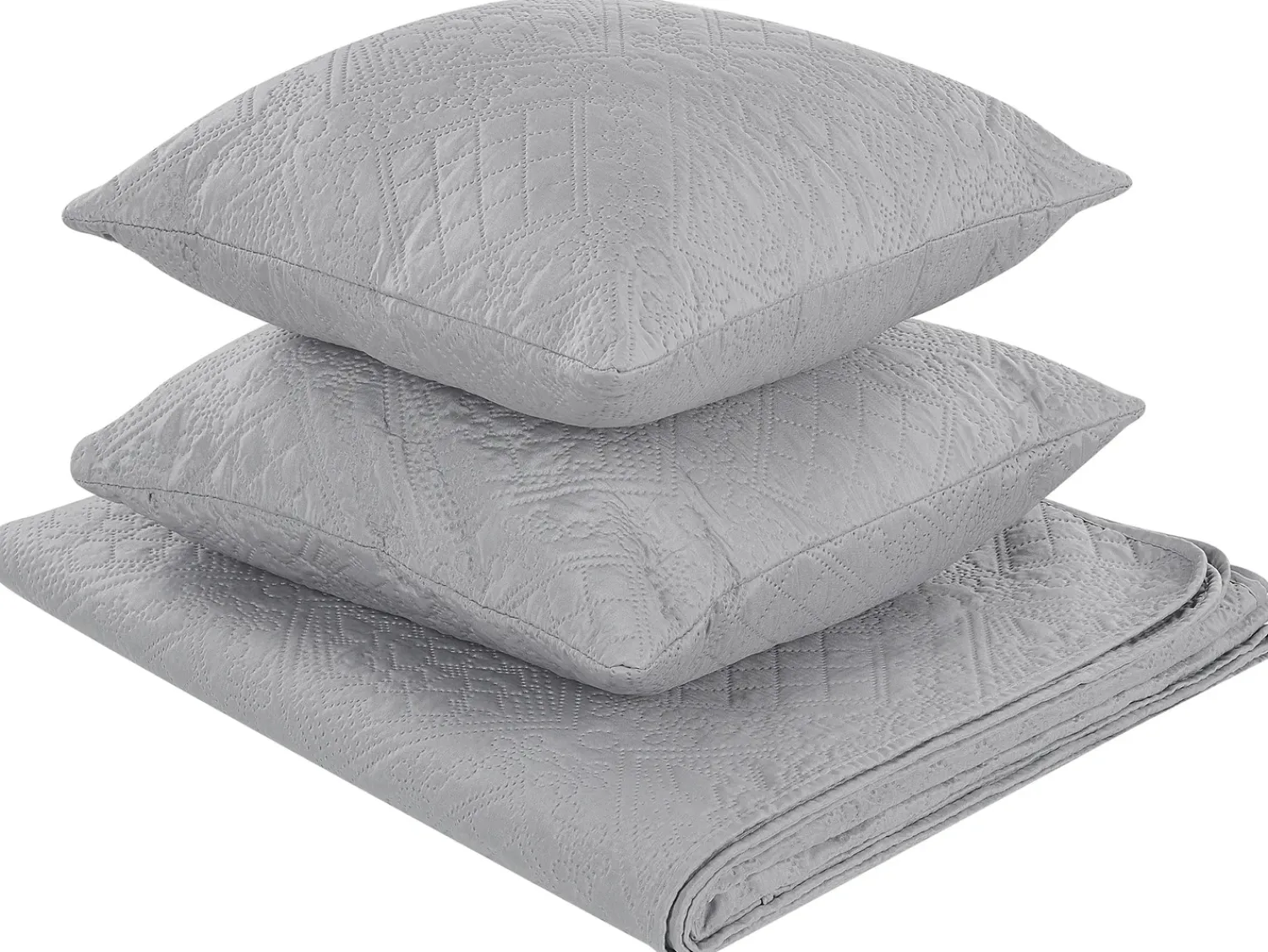 Discount Beliani Piumone con cuscini ALAMUT Grigio
