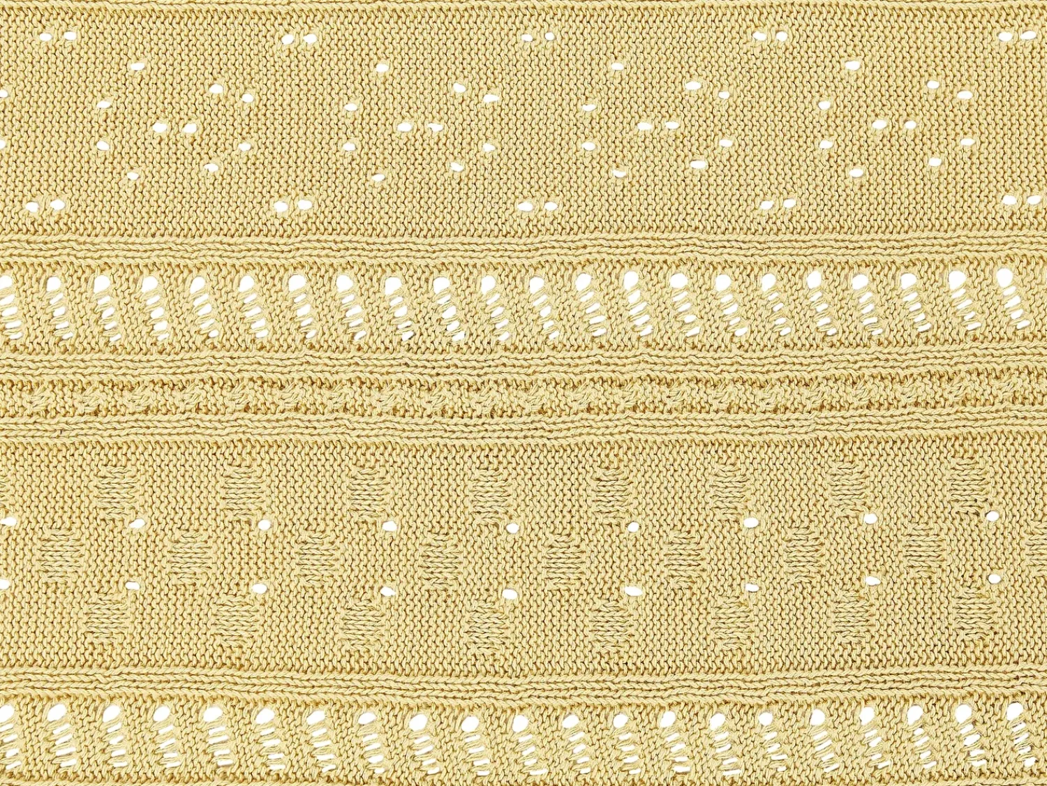 Clearance Beliani Piumone DAULET Cotone 150 x 200 cm Giallo