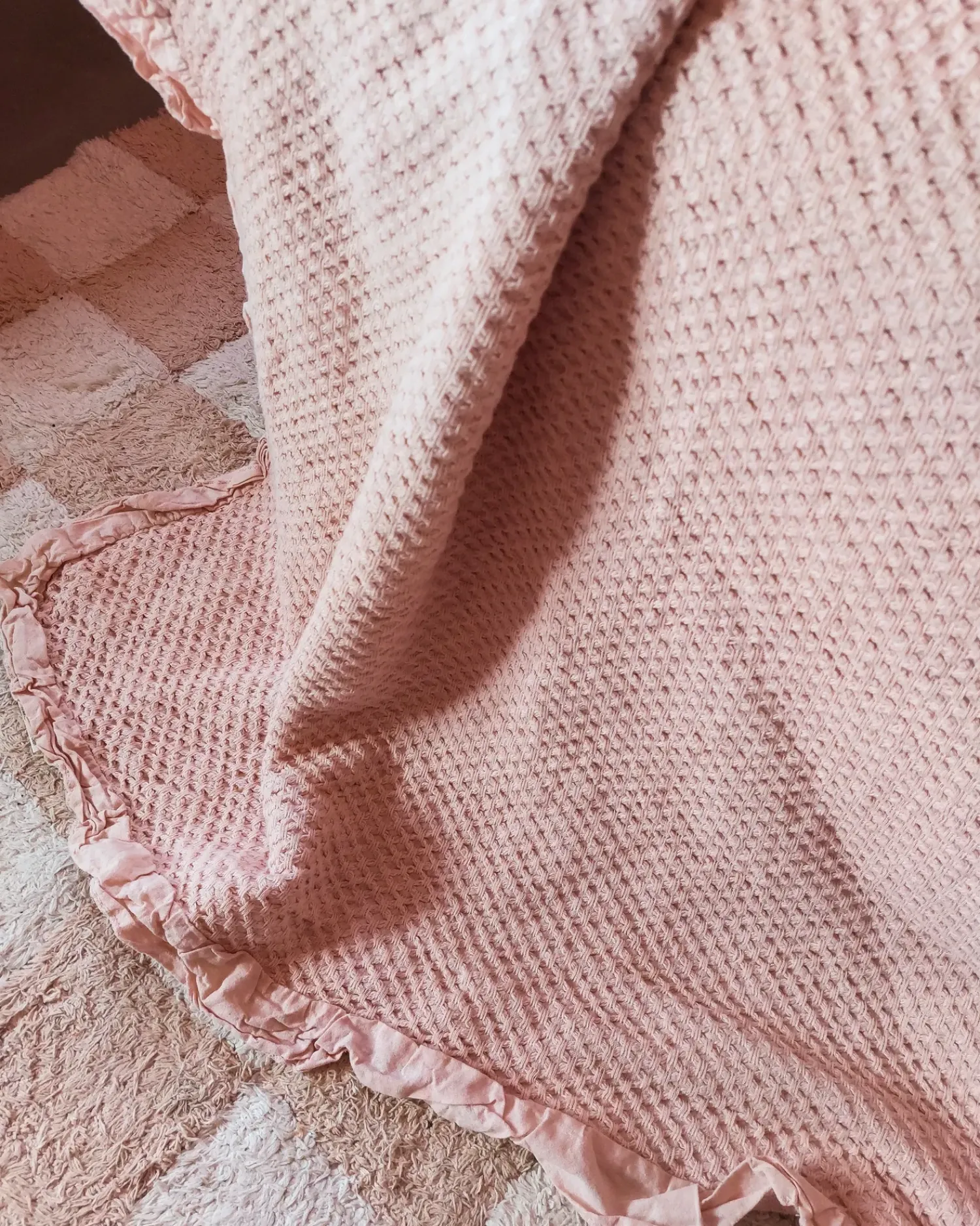Sale Beliani Piumone HATTON Cotone pastello Rosa