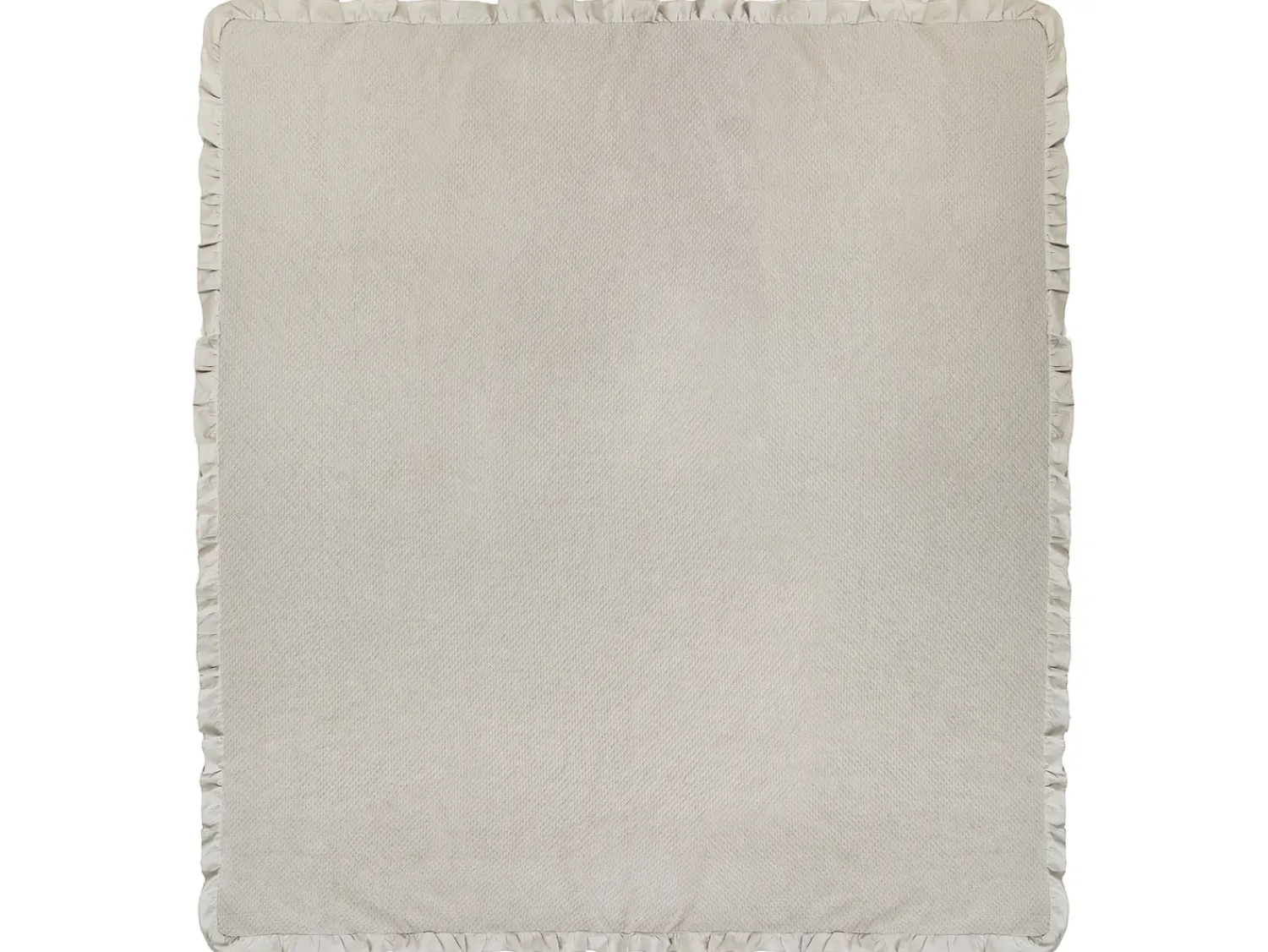 Outlet Beliani Piumone HATTON Cotone Tortora Beige