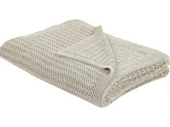 Outlet Beliani Piumone ILEN Cotone 150 x 200 cm chiaro Beige