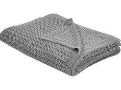 Discount Beliani Piumone ILEN Cotone 150 x 200 cm Grigio