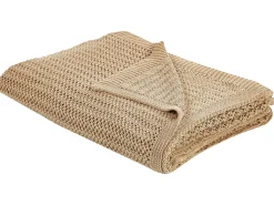 Clearance Beliani Piumone ILEN Cotone 150 x 200 cm chiaro Marrone
