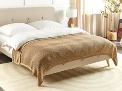 Clearance Beliani Piumone ILEN Cotone 150 x 200 cm chiaro Marrone