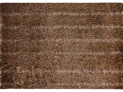 Outlet Beliani Piumone KUDELI Finta pelliccia Marrone Beige Marrone Nero