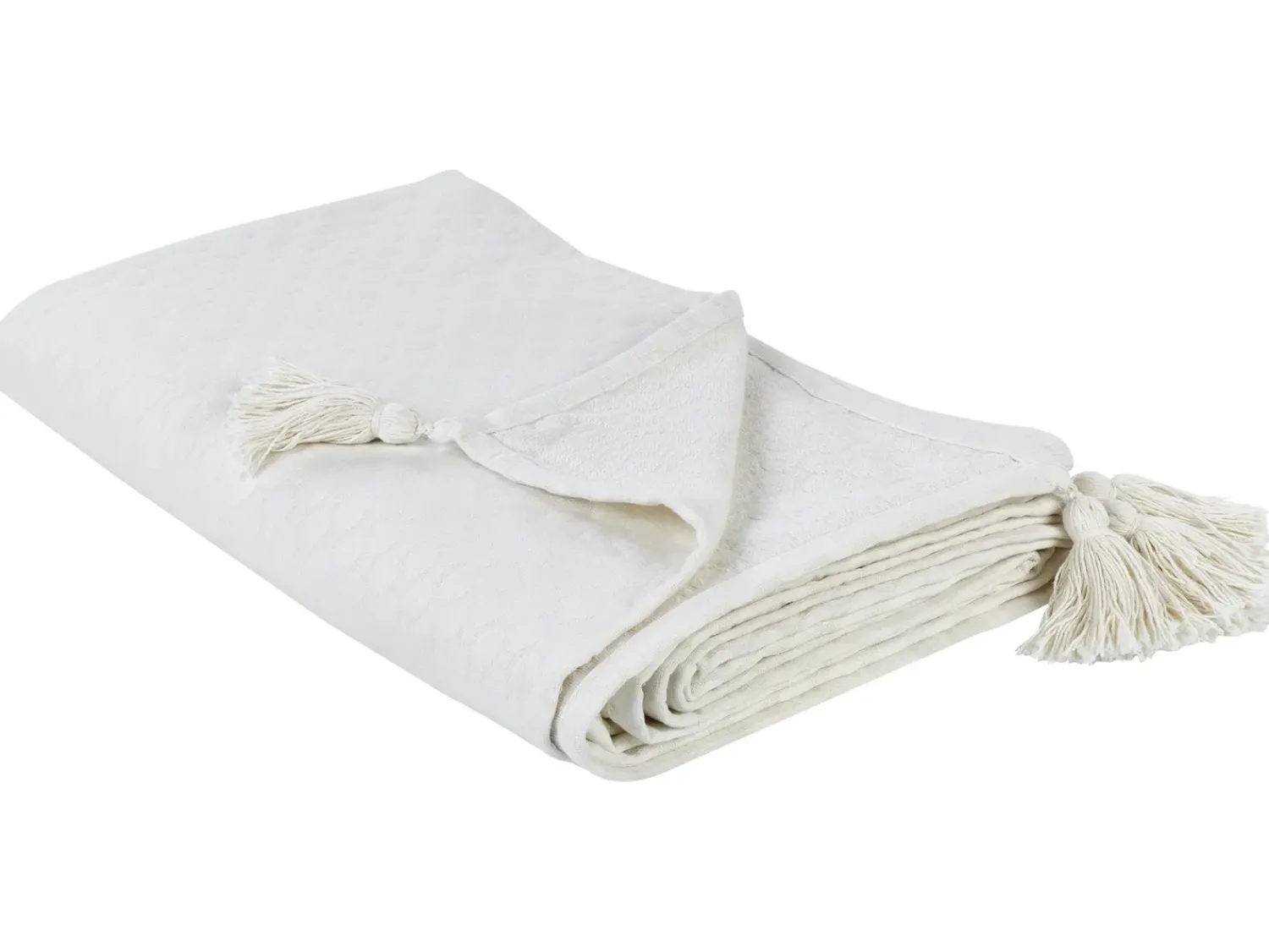 Outlet Beliani Piumone LINDULA Cotone sporco Bianco