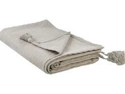 Discount Beliani Piumone LINDULA Cotone Tortora Beige