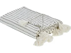 Sale Beliani Piumone MODAR Cotone Bianco sporco Bianco Nero