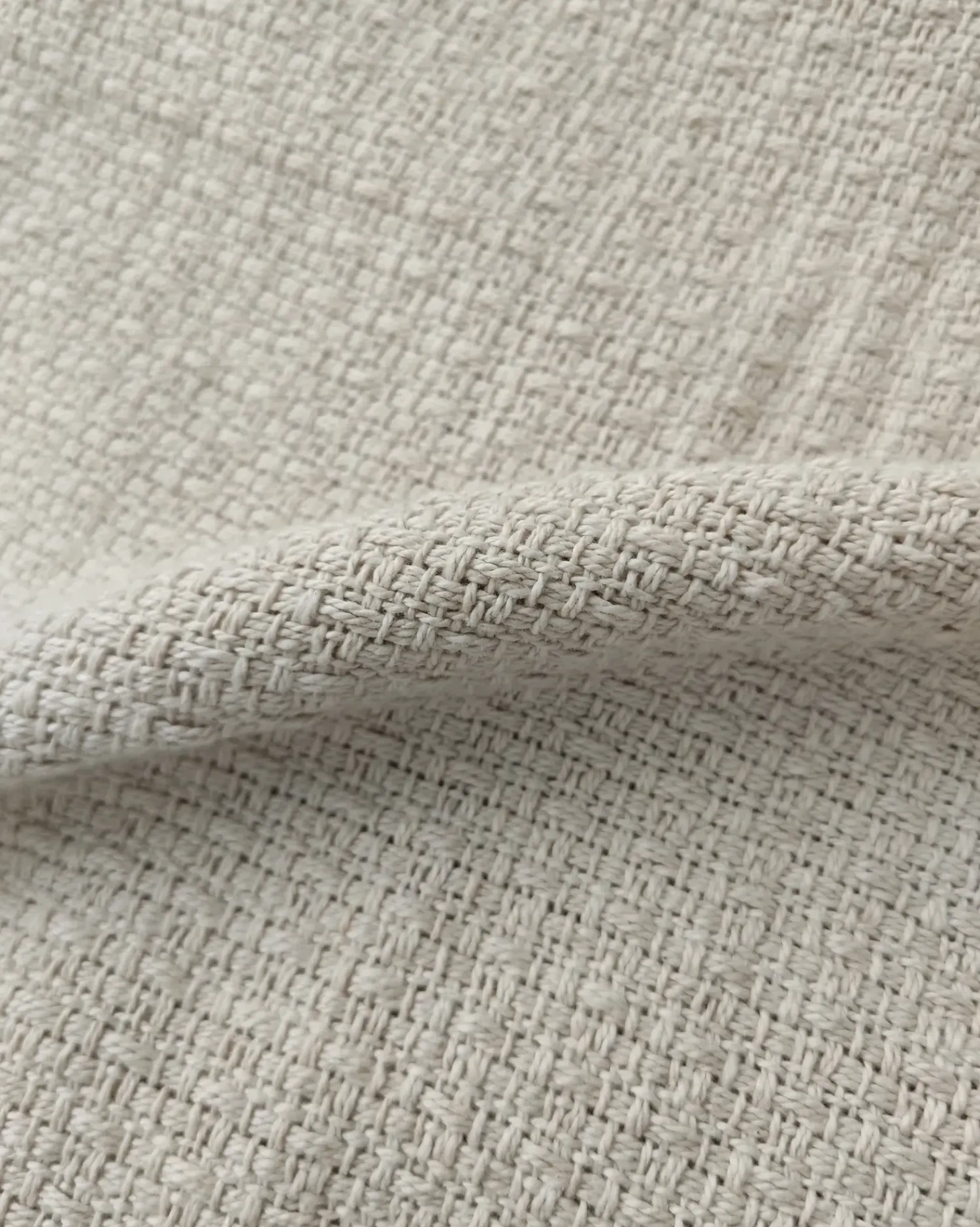 Discount Beliani Piumone YERBENT Cotone sporco Bianco