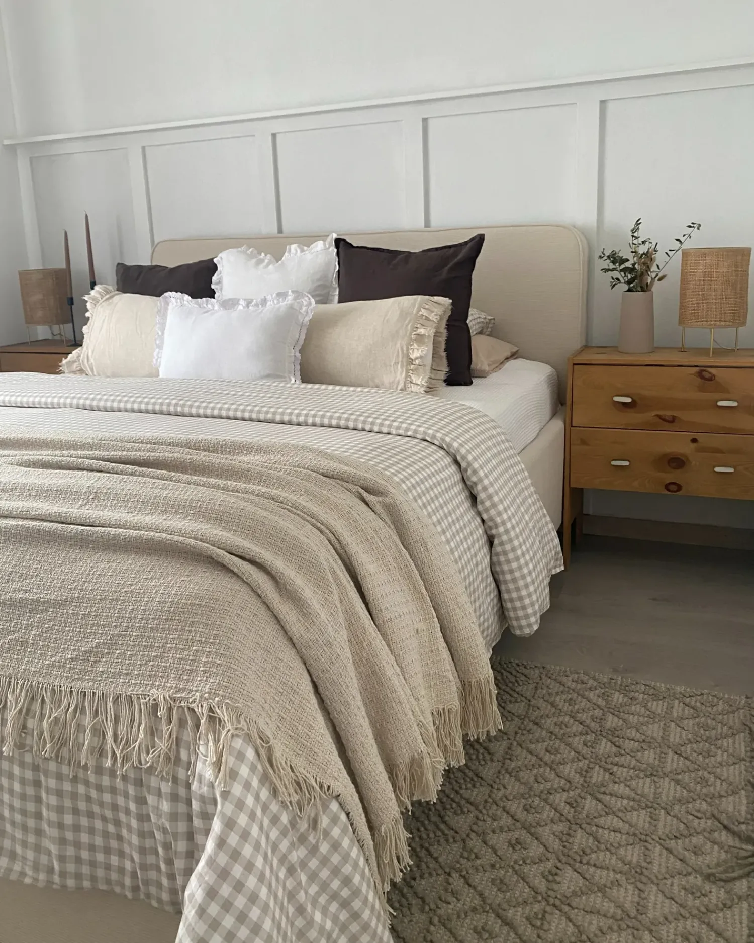 Sale Beliani Piumone YERBENT Cotone chiaro Grigio
