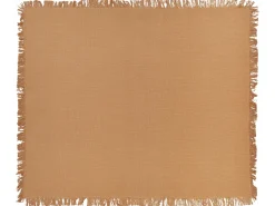 Outlet Beliani Piumone YERBENT Cotone dorato Marrone