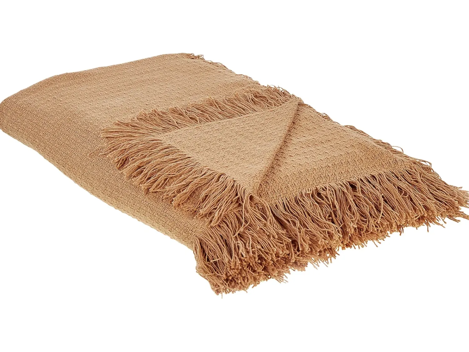 Outlet Beliani Piumone YERBENT Cotone dorato Marrone