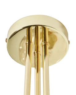 Beliani ANADYR Vetro Beige Beige Oro
