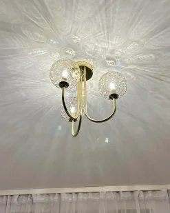 Beliani ANADYR Vetro Beige Beige Oro